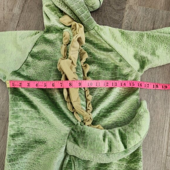 Green Dragon/Dinosaur Plush Toddler Halloween Costume Size 2-3 Yrs - Picture 11 of 14